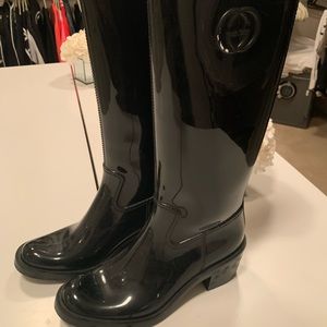 Gucci rain boot.